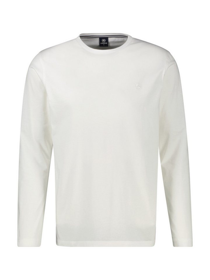 LERROS Langarmshirt Rundhals / Unifarben