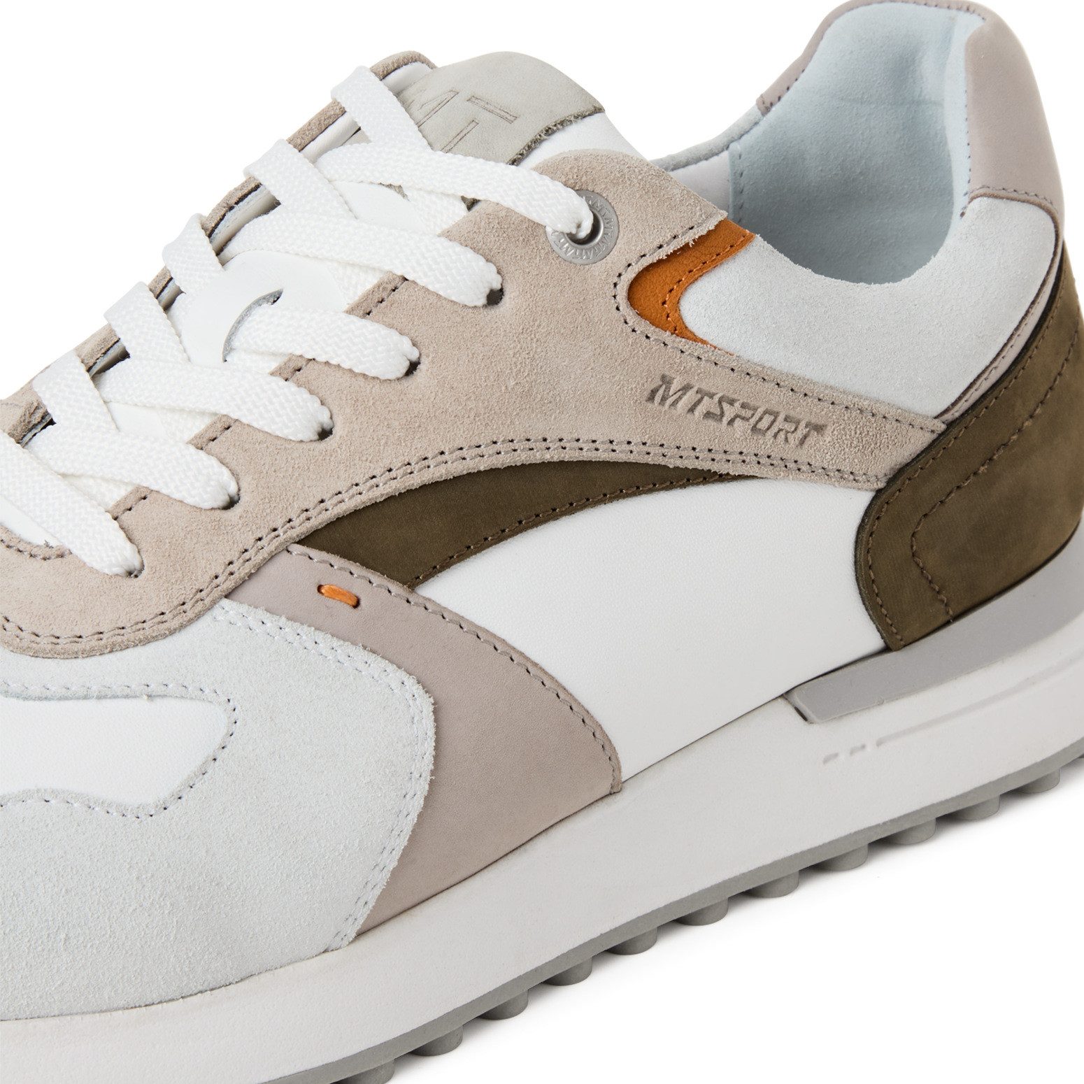 MARCO TOZZI Sneaker, Freizeitschuh, Halbschuh, Schnürschuh mit Kontrastbesä günstig online kaufen