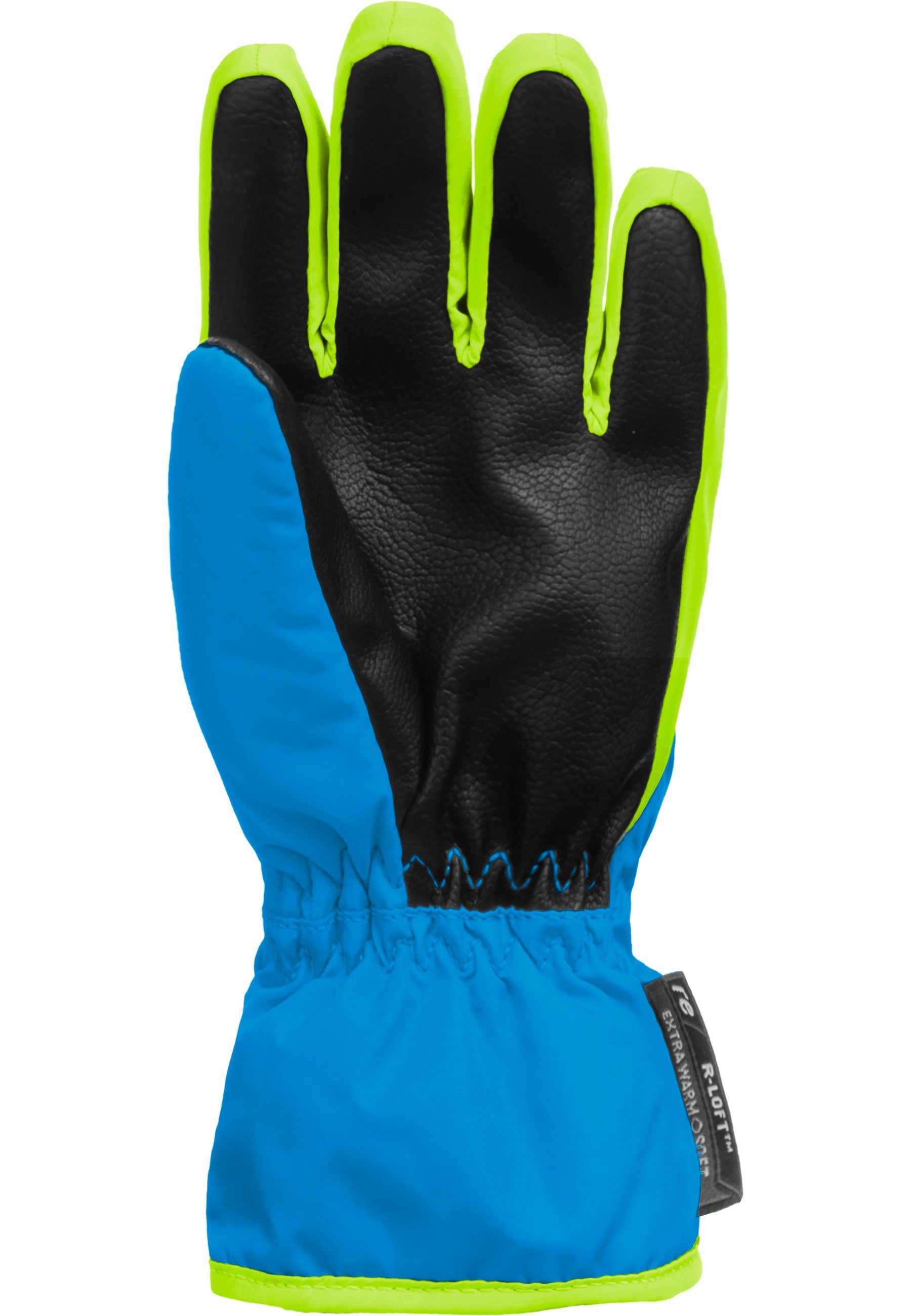 Reusch gelb-blau Ben Handgelenkschlaufe Skihandschuhe praktischer mit