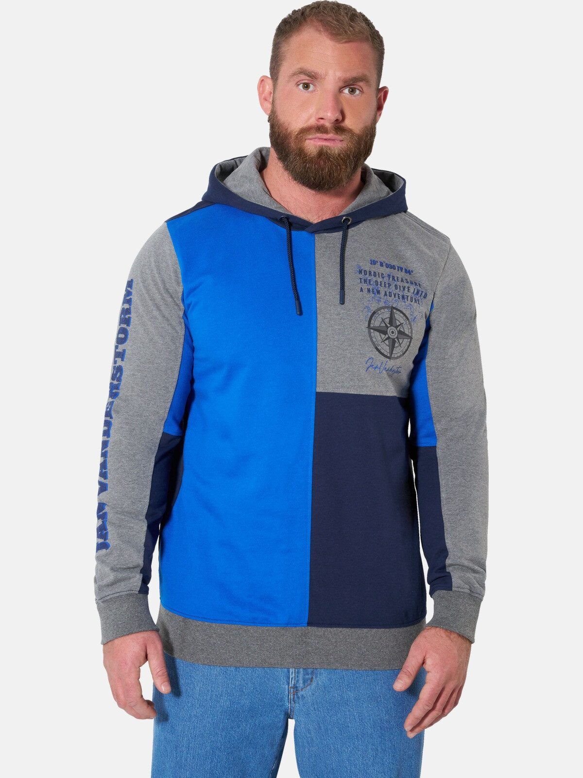 Jan Vanderstorm Kapuzensweatshirt RIKVALD