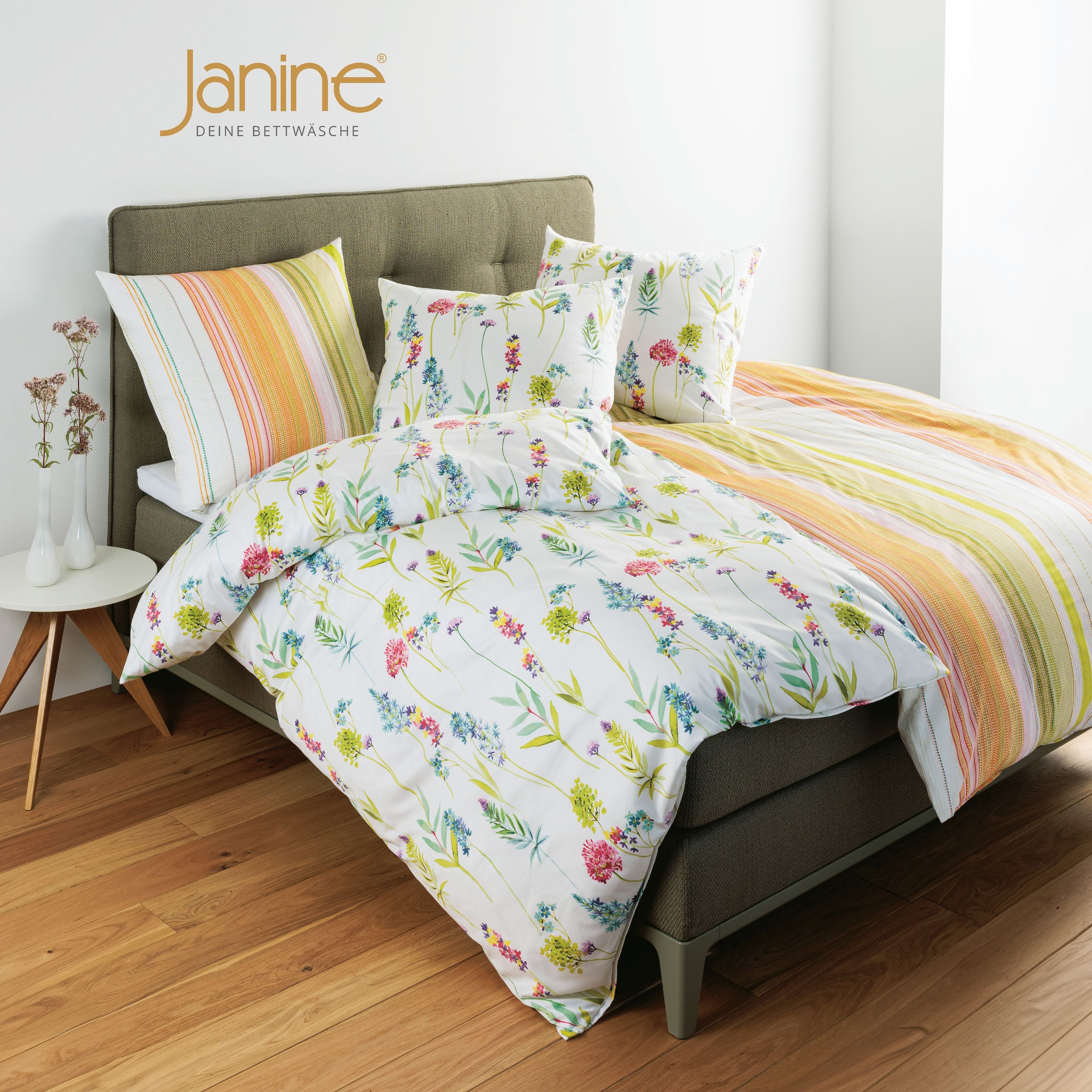 Janine Bettwäsche Janine Bettwäsche PALERMO Mako-Satin günstig online kaufen