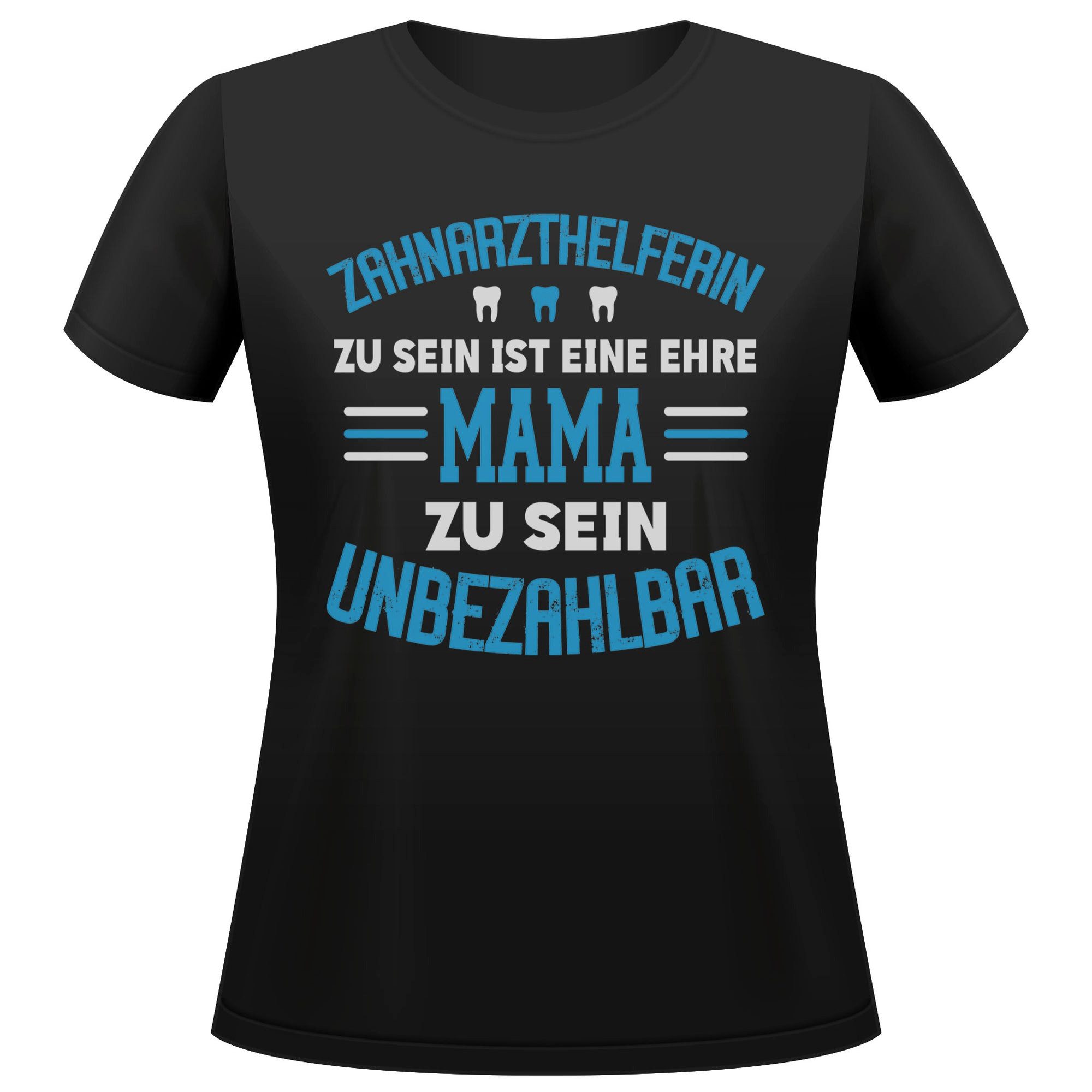 T-Shirt Zahnarzthelferin Geschenk Frauen Spruch Beruf Ausbildung Abschluss