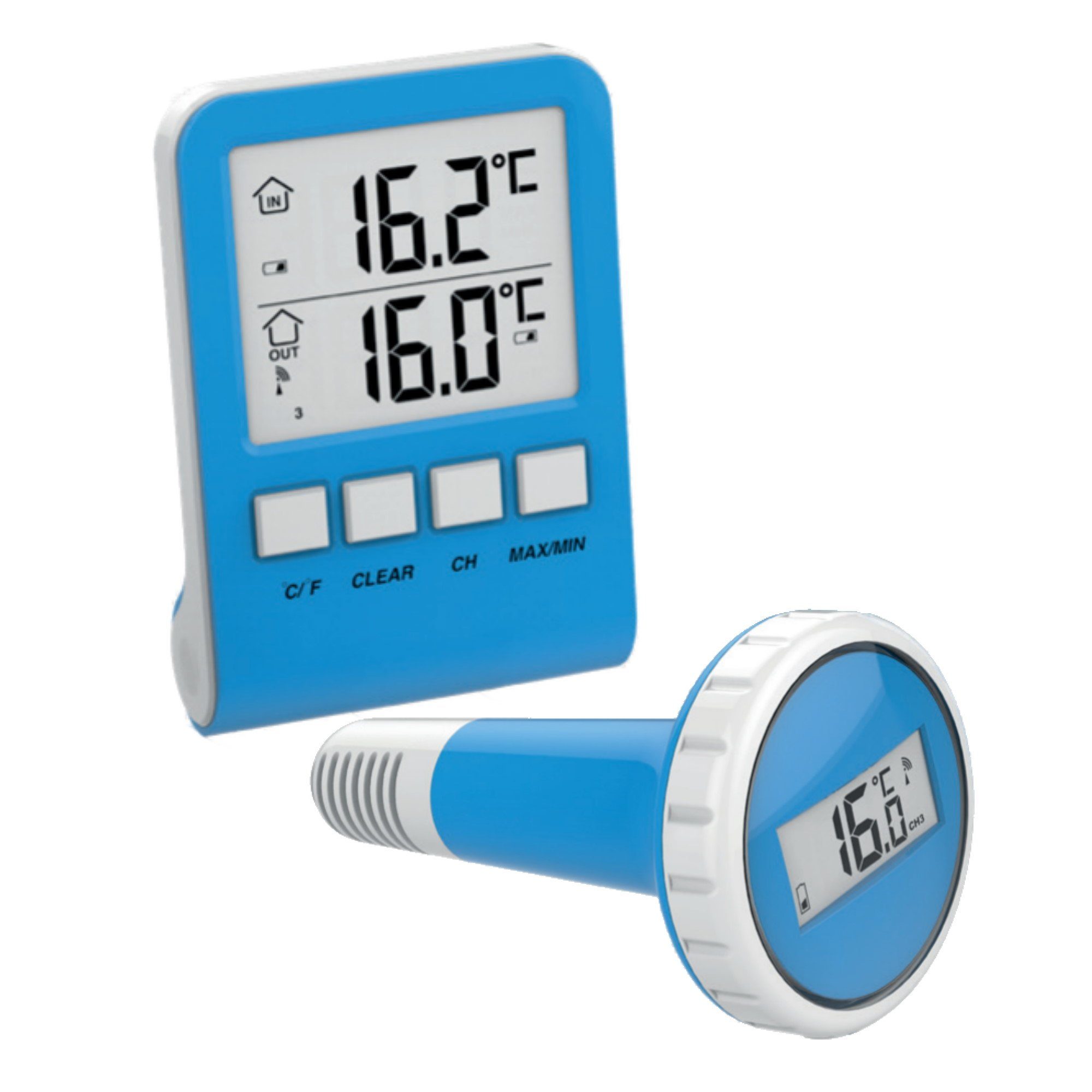 Schwimmthermometer Planet Pool Digitales Pool Thermometer