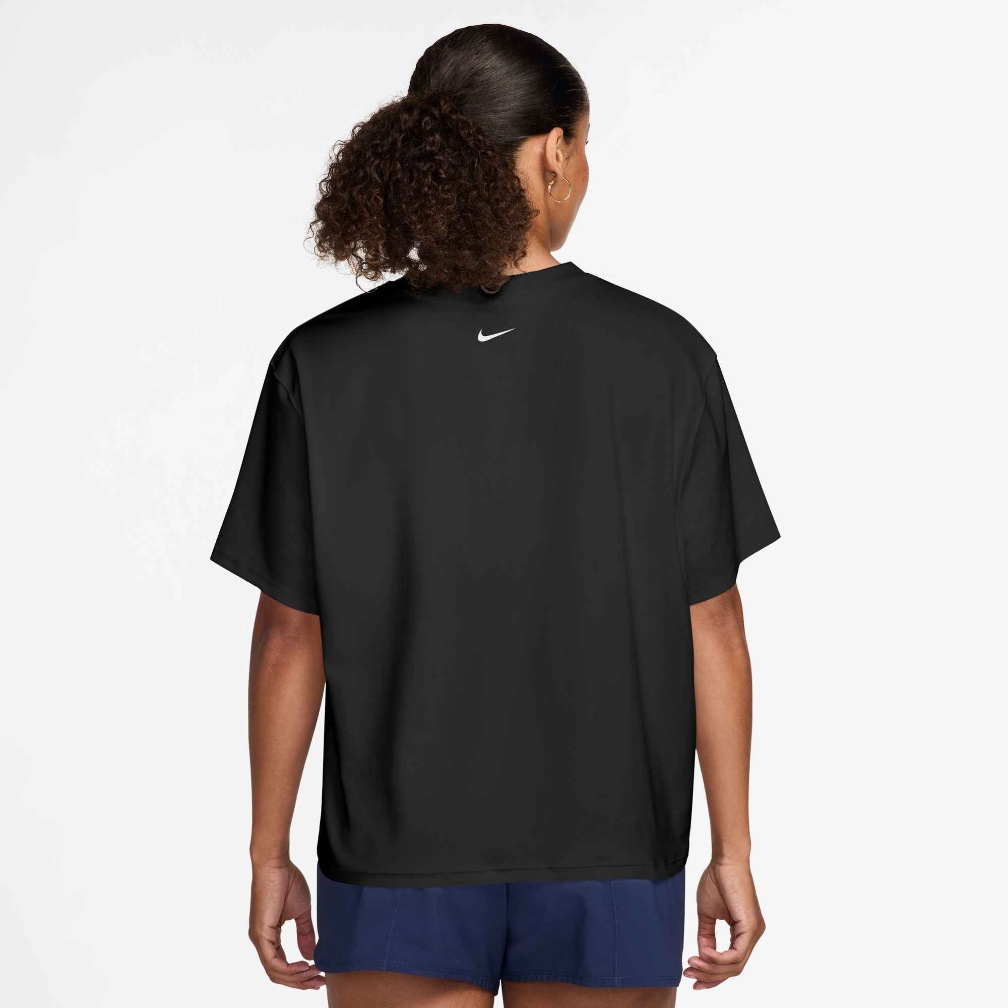 Nike Kurzarmshirt W NP DF 365 SS LOOSE TOP lockere Passform, Kurzarm, Rundhalsausschnitt, ohne Verschluss
