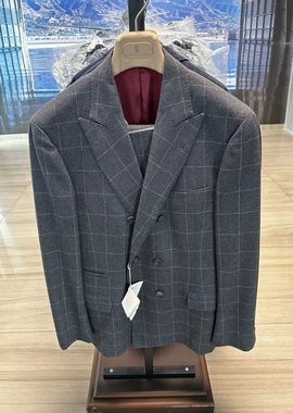 BRUNELLO CUCINELLI Anzug BRUNELLO CUCINELLI Double-Breasted Suit Zweireihiger Anzug Pants Wool