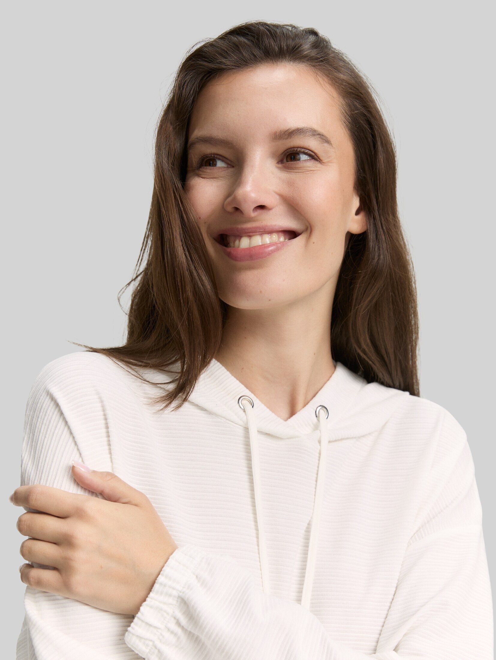 TOM TAILOR Langarmshirt T-Shirt Langarmshirt mit Kapuze