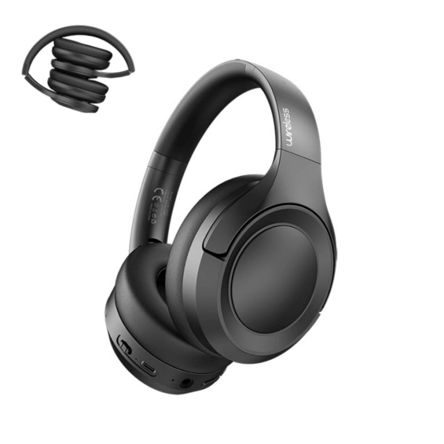 Gaming-Headset, Bluetooth-Kopfhörer, faltbar kabelloses Kopfhörer Over-Ear-Kopfhörer