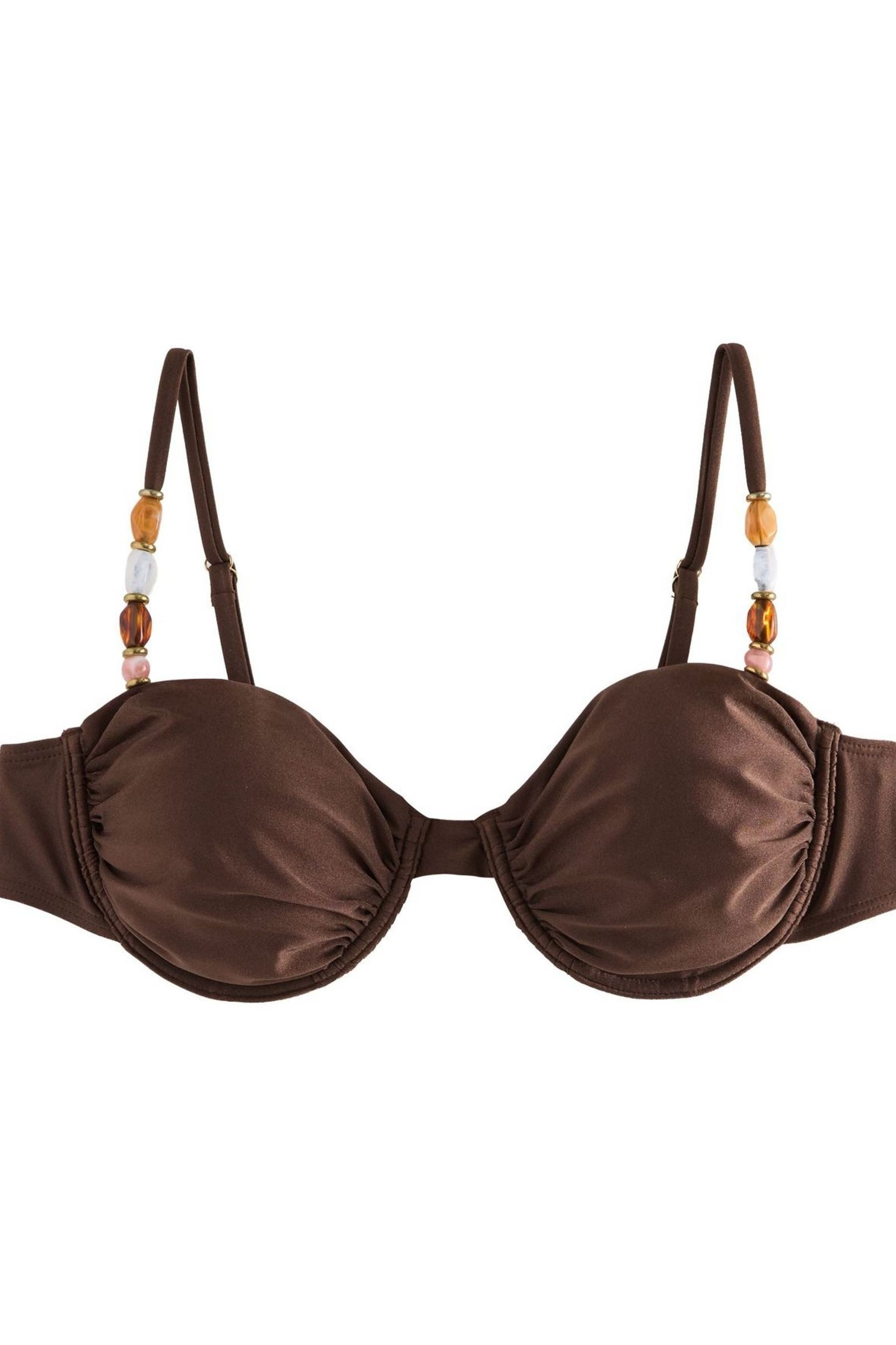 LIPSY Bügel-Bikini-Top Lipsy wattiertes Bikinioberteil mit Bügel (1-St)