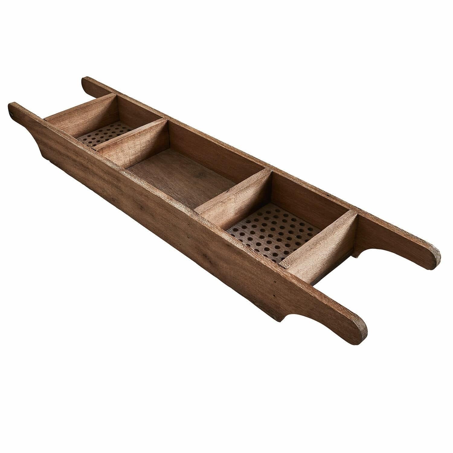 Mirabeau Badorganizer Badewannenablage Einid braun (kein Set, kein Set)