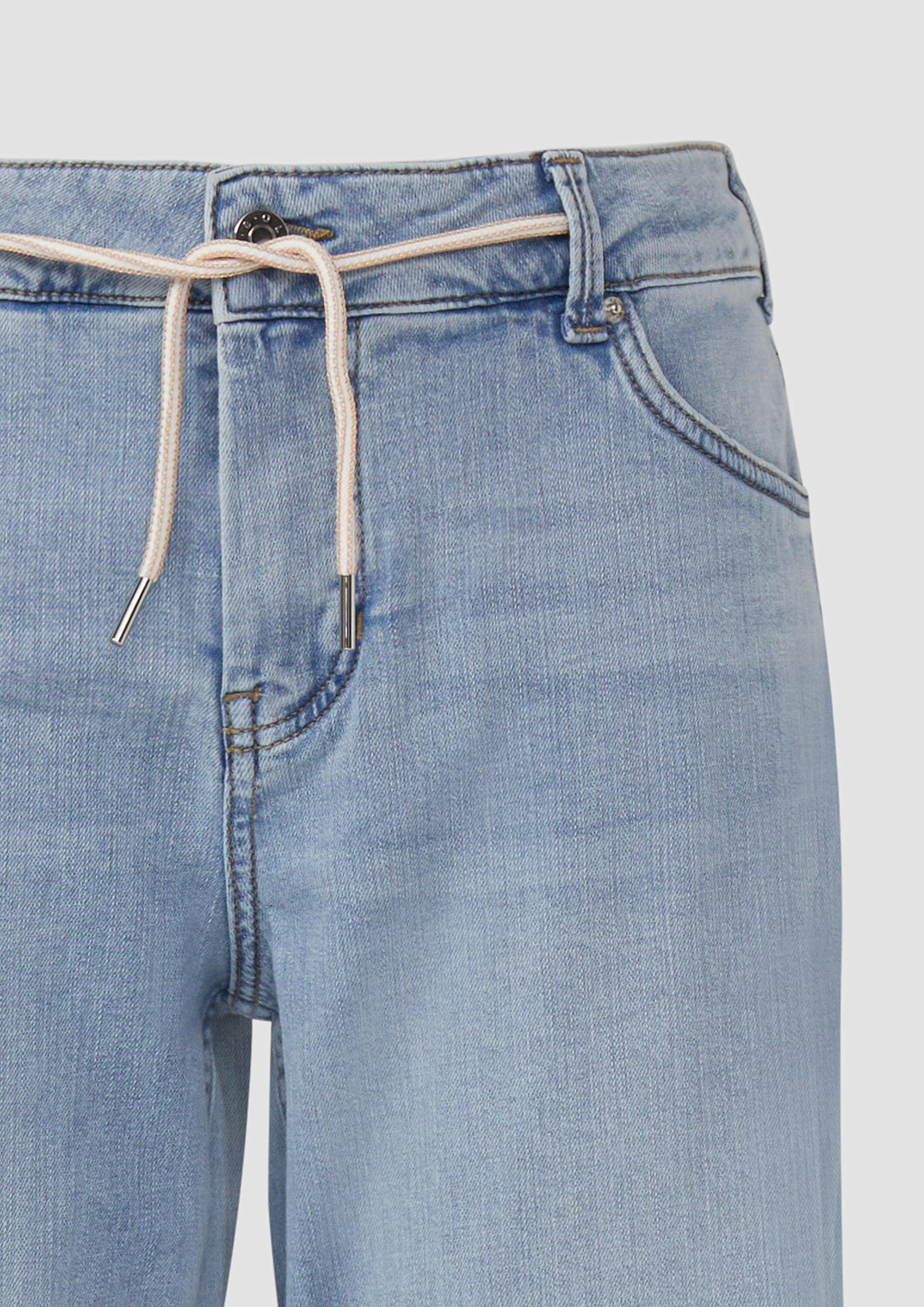 s.Oliver Regular-fit-Jeans Jeans-Hose Cropped Jeans / Straight Fit / Mid Rise / Straight Leg