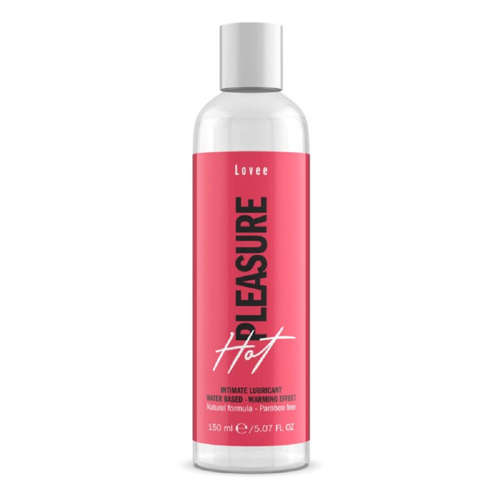 INTIMATELINE Gleitgel Lovee Hot Pleasure, Flasche mit 100ml, 1-tlg., wasserbasiertes Gleitgel mit Wärme-Effekt