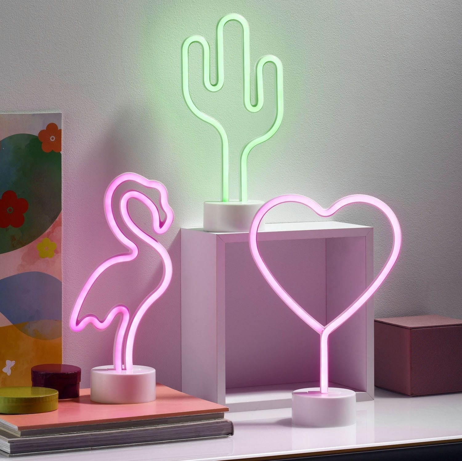 casa NOVA LED Tischleuchte FLAMINGO, H günstig online kaufen