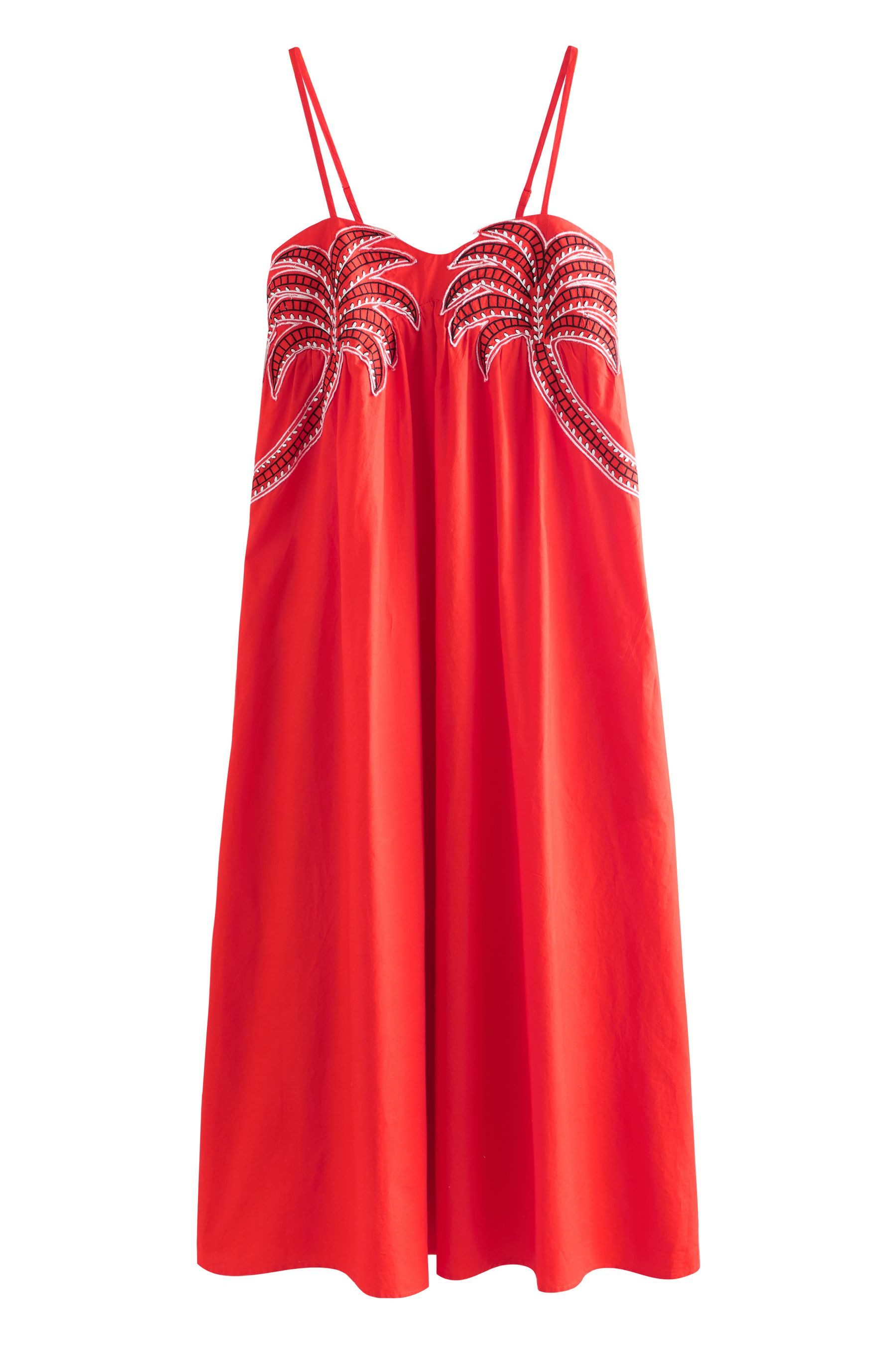 Next Midikleid Midikleid aus 100 % Baumwolle günstig online kaufen