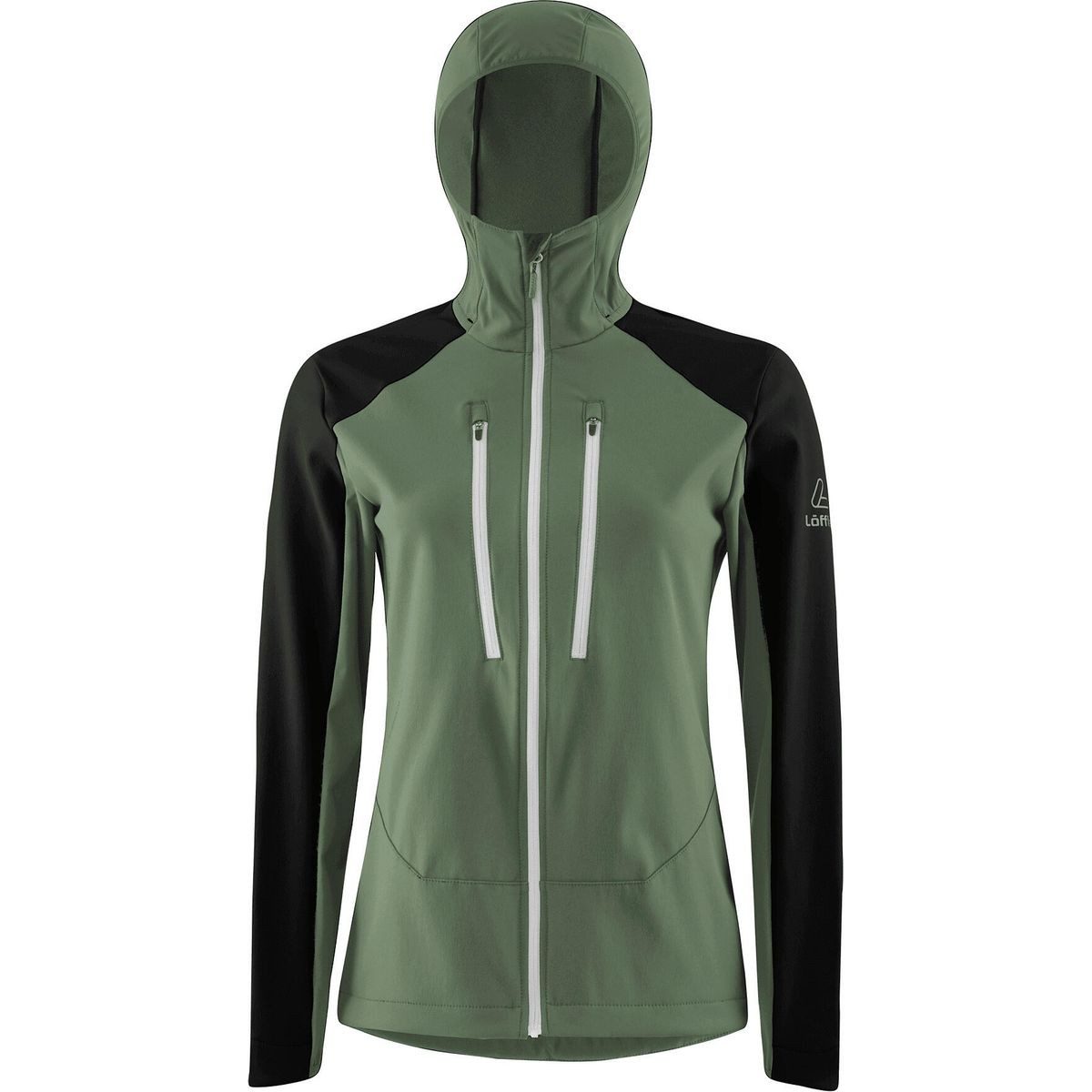 Löffler Skijacke Women Hooded Jacket Askendo ASW Wind- und wasserabweisend, wärmeisolierend, innen leicht gebrusht
