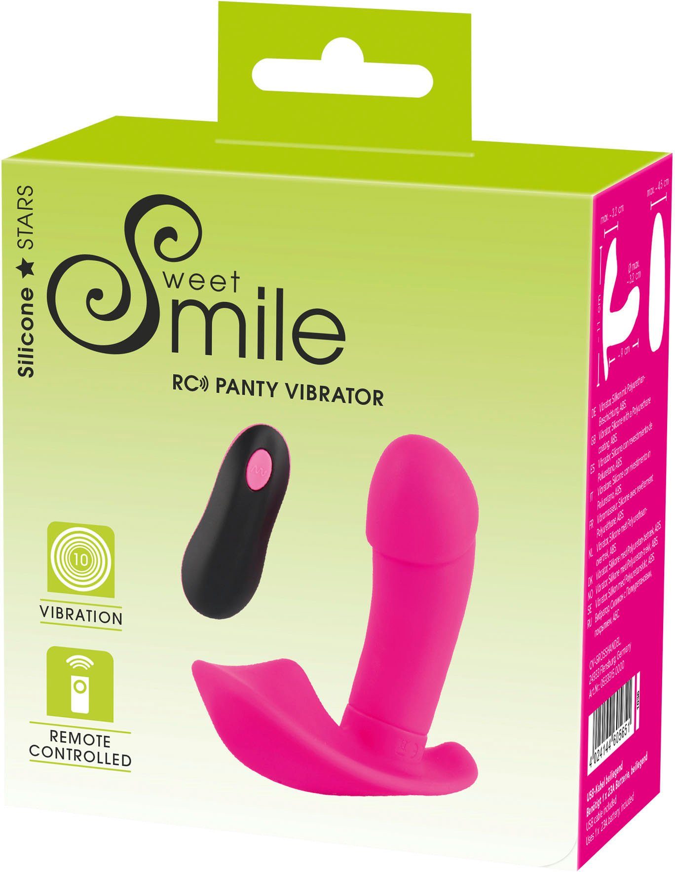 Auflege-Vibrator Smile