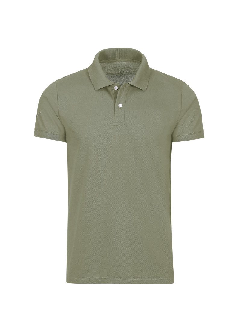 Trigema Poloshirt TRIGEMA Slim Fit Poloshirt aus DELUXE-Piqué (1-tlg) günstig online kaufen