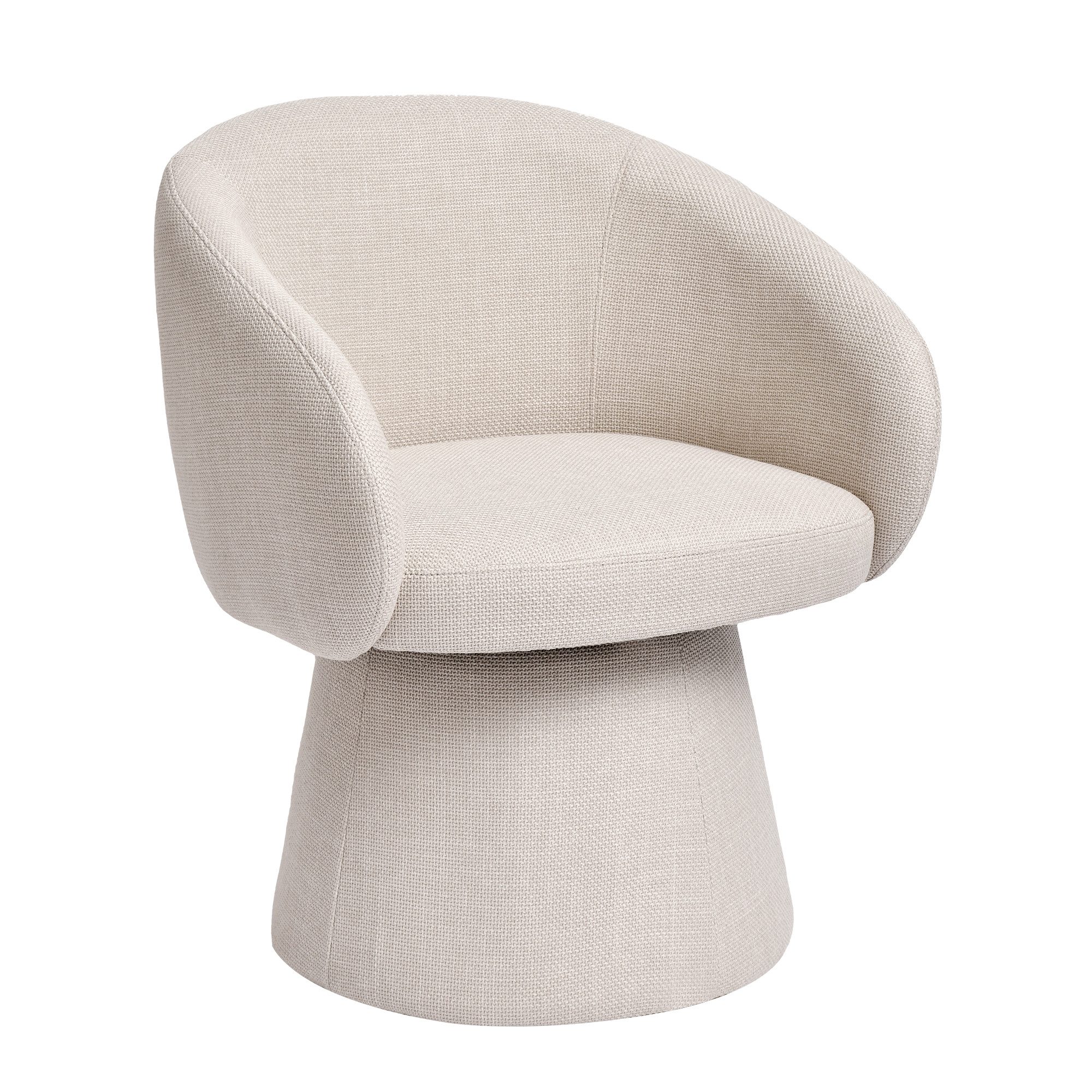 Duhome Esszimmerstuhl (7176A1), 360 Grad Drehbar Kegeldesign Polsterstuhl