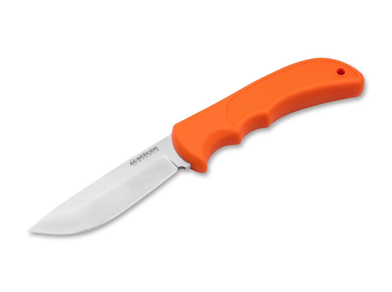 MAGNUM by BÖKER Universalmesser Magnum HL Fixed Universal Droppoint feststehendes Ножи mit TPR Griff, (1 St), Edelstahlklinge, Scheide inklusive