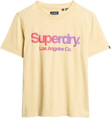 Superdry T-Shirt TONAL RAINBOW CORE RELAXED TEE