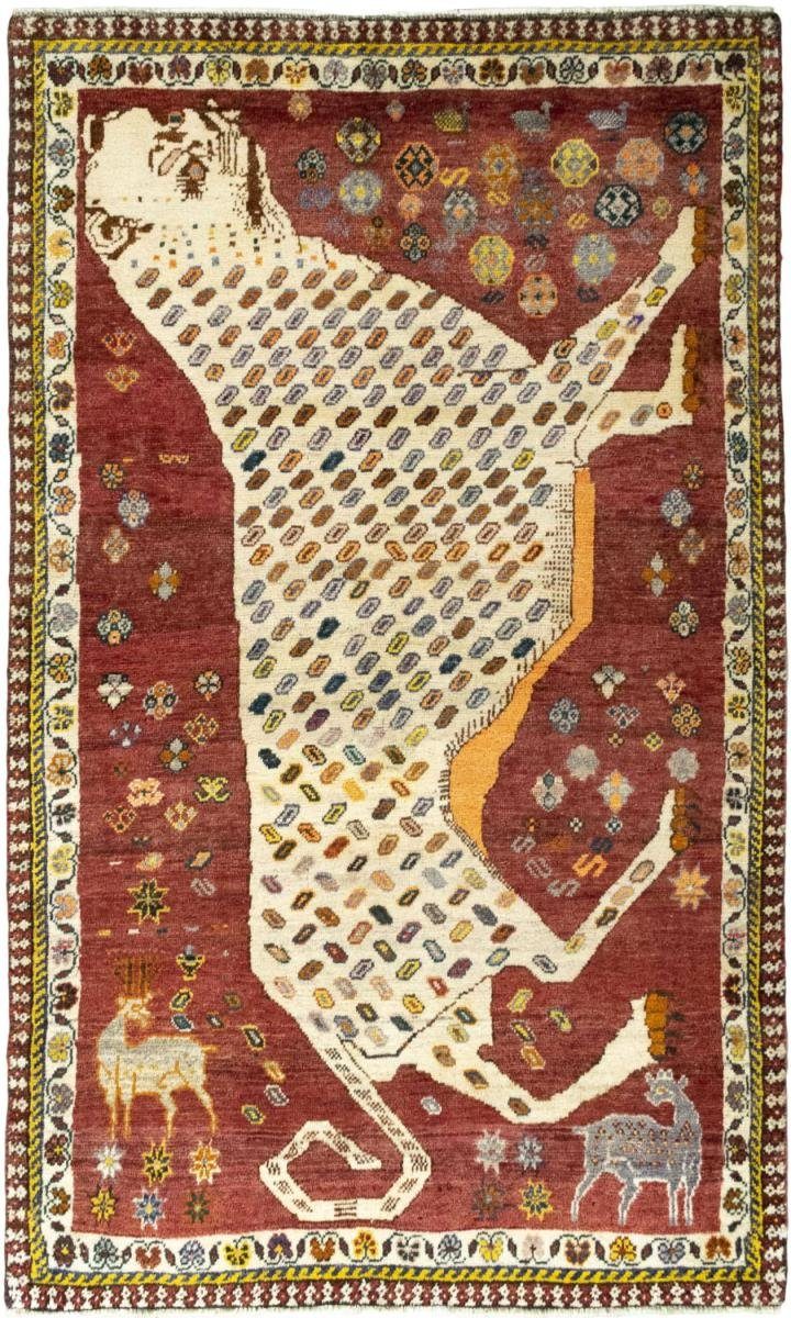 Orientteppich Shiraz 113x192 Handgeknüpfter Orientteppich / Perserteppich, Nain Trading, rechteckig, Höhe: 10 mm