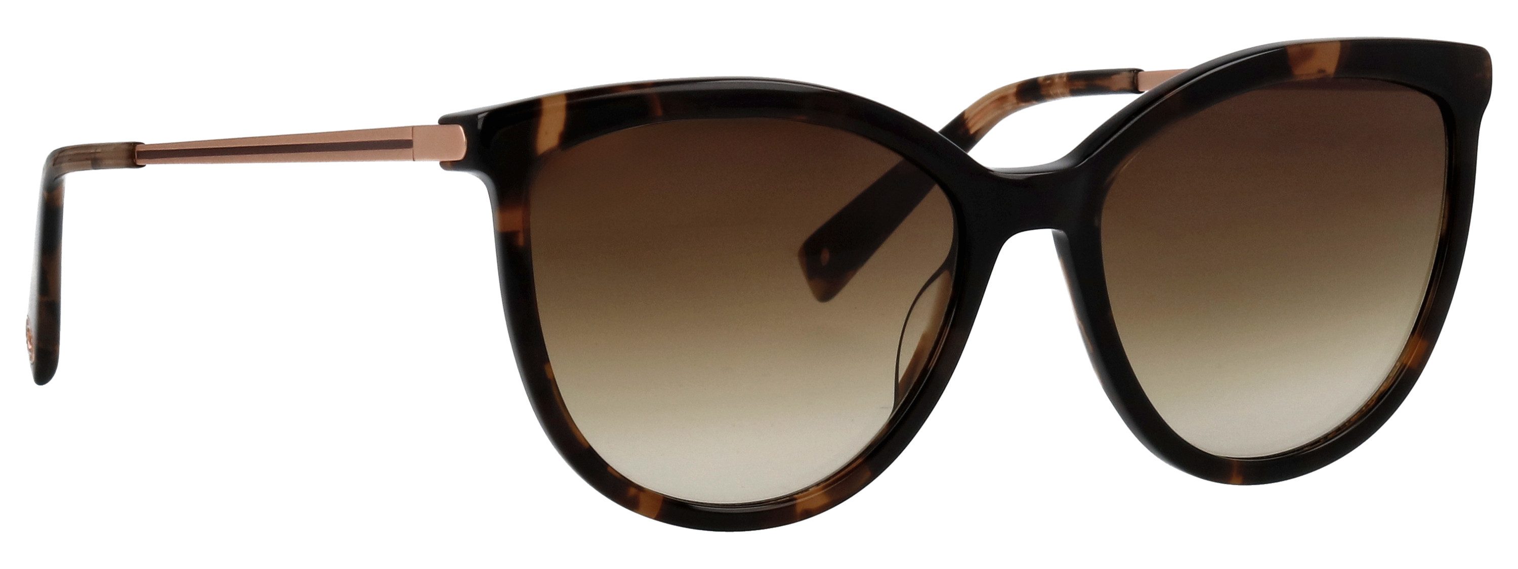 BRENDEL eyewear Sonnenbrille Modell 907050 Form Feminin, Logoschriftzug auf Bügel, Kombifassung