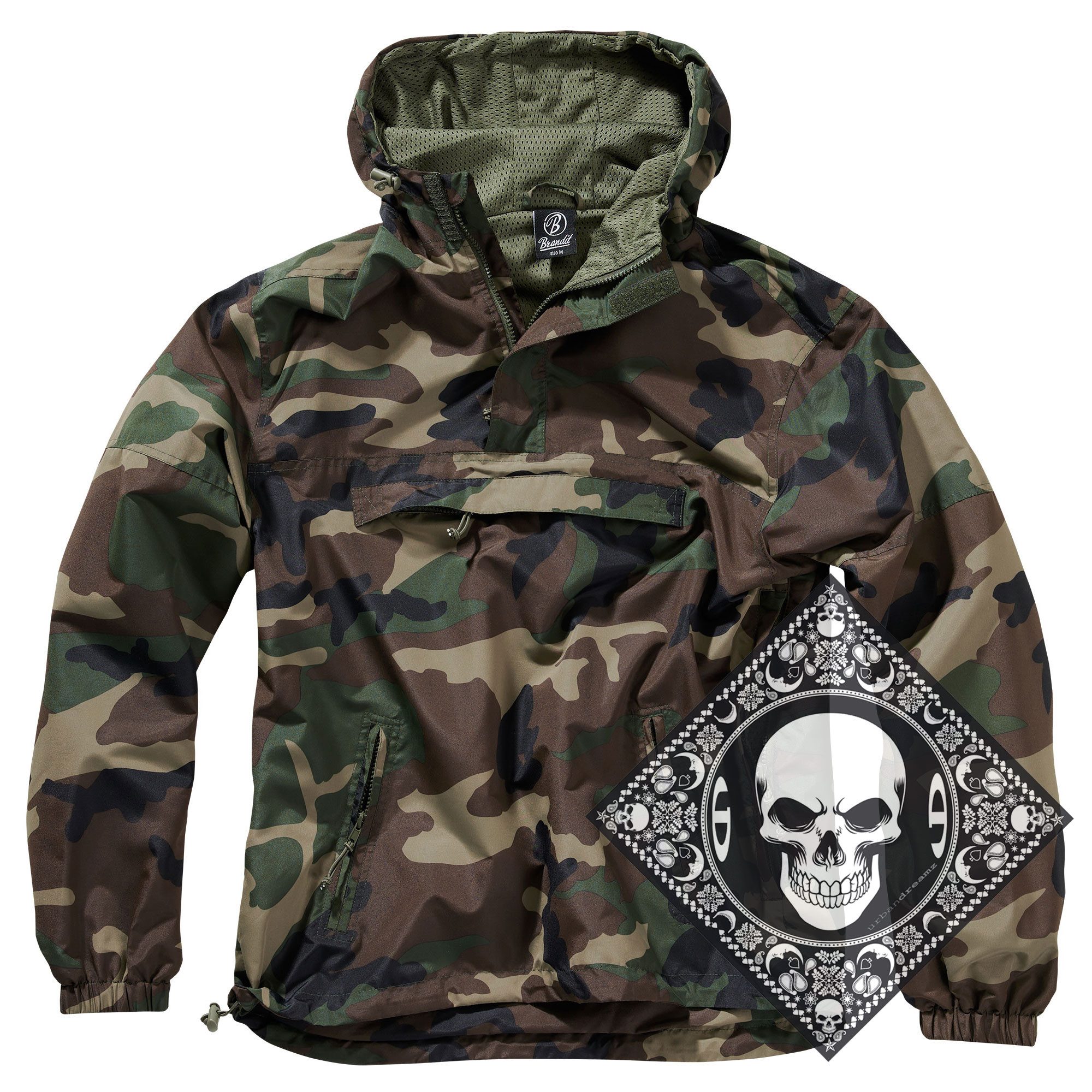 Brandit Allwetterjacke Herren Sommer Windbreaker Jacke günstig online kaufen