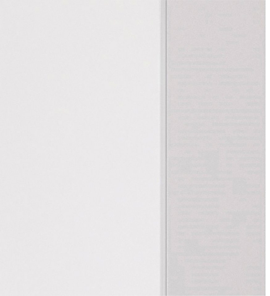 MDF-Fronten weiß hochwertigen mit 40 cm, Breite Matera matten Midischrank HELD MÖBEL