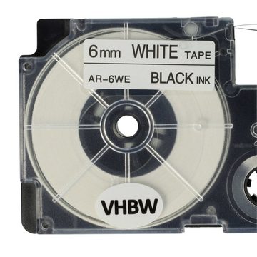 vhbw Beschriftungsband passend für Casio KL-P1000, KL-HD1 Beschriftungsgerät / Drucker &