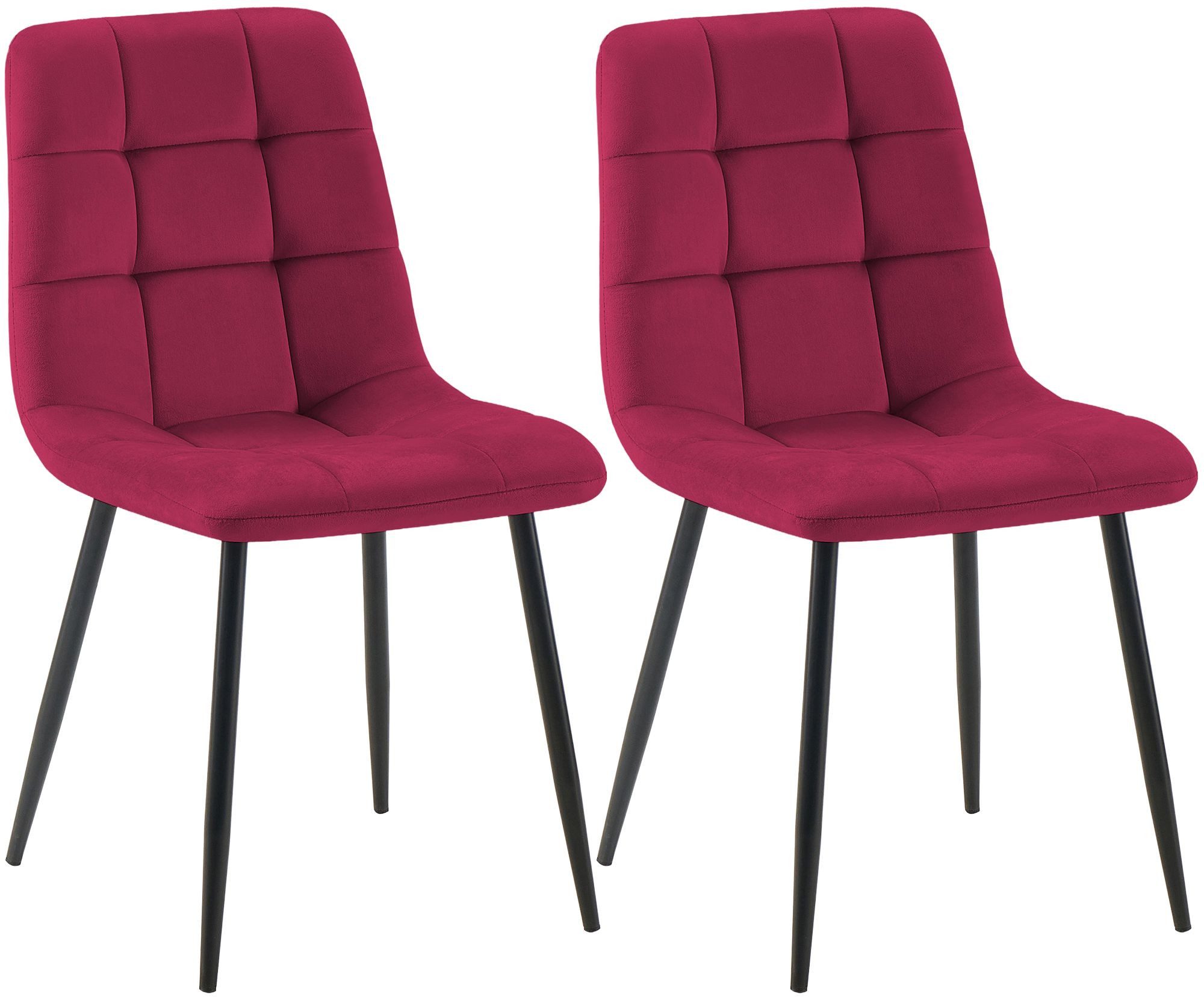 CLP Esszimmerstuhl Tilde (2er Set), mit Rückenlehne, bis 150 kg