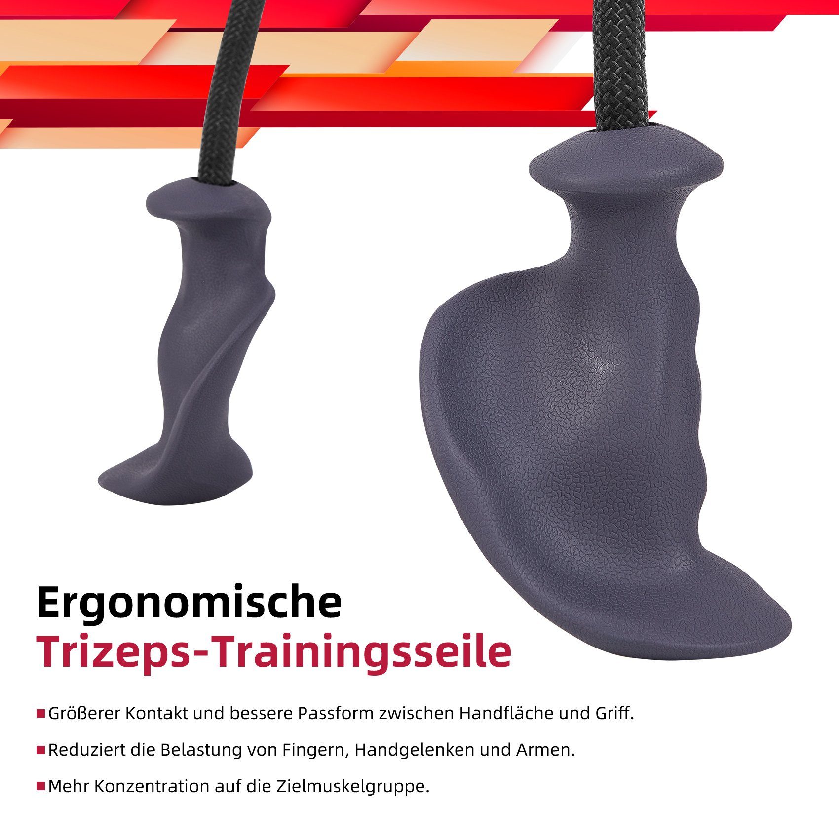 Hautfreundlichkeit, JAS-ER02, ergonomisch JASPORT Schweiß- Kraftstation und Grau Rutschfestigkeit geformt,