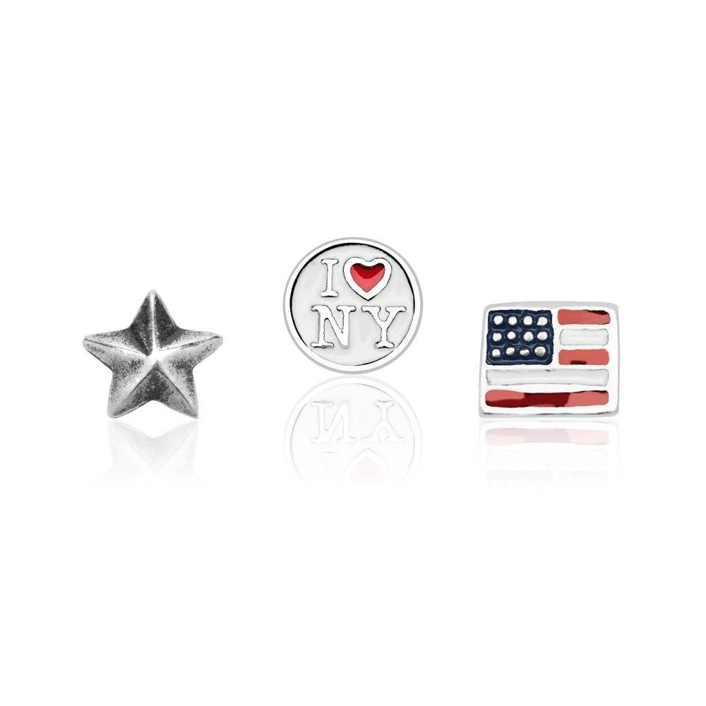 Unique Charm-Einhänger Charm Set USA 92...