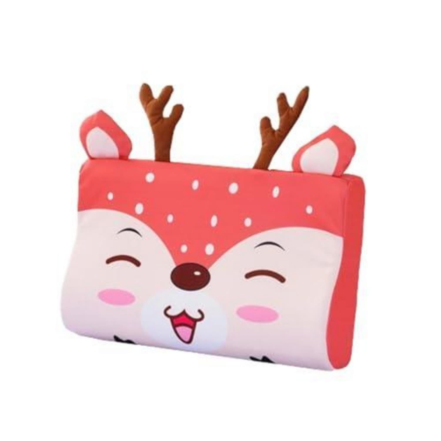 LuxusKollektion Kinderdaunenkissen Kinderkissen Ergonomisch Atmungsaktiv Hautfreundlich Hirsche 50*30 cm
