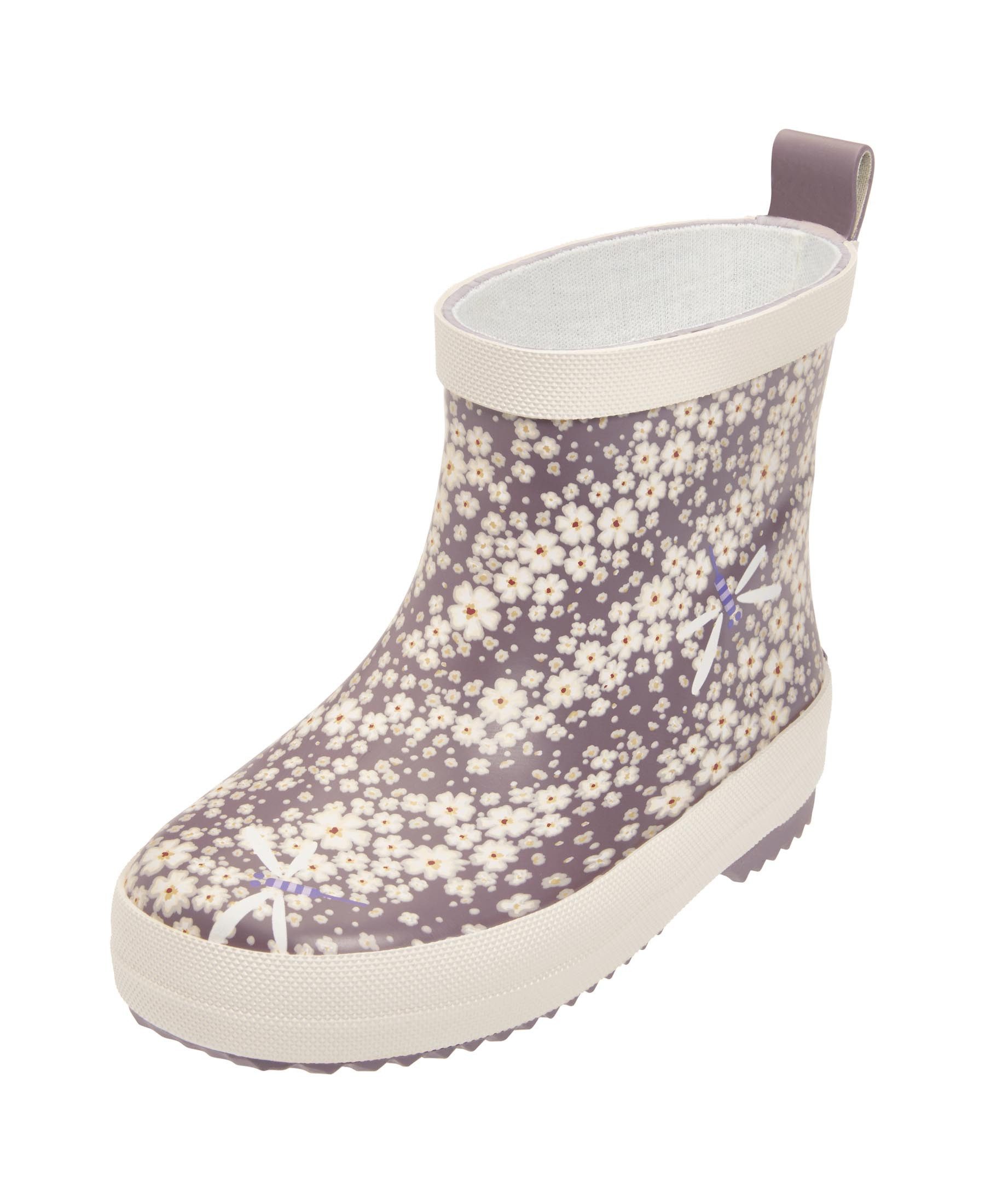 Playshoes Gummistiefel Halbschaft Blumen Gummistiefel