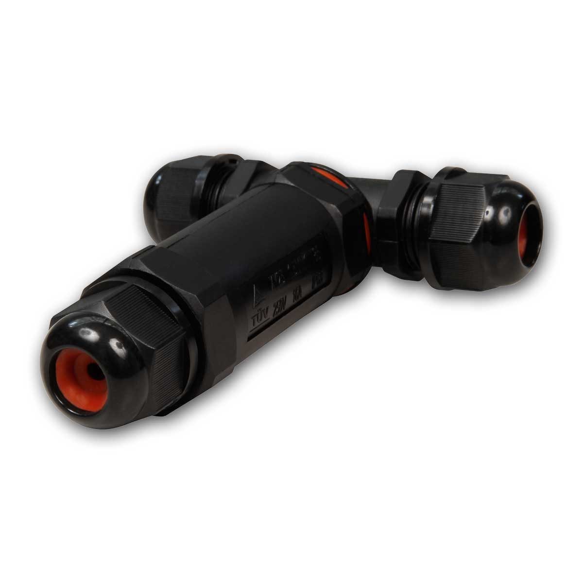 McPower Kabelverbinder-Sortiment Kabelverbinder, IP68, 3-polig, für 3 Kabel 1,5mm²