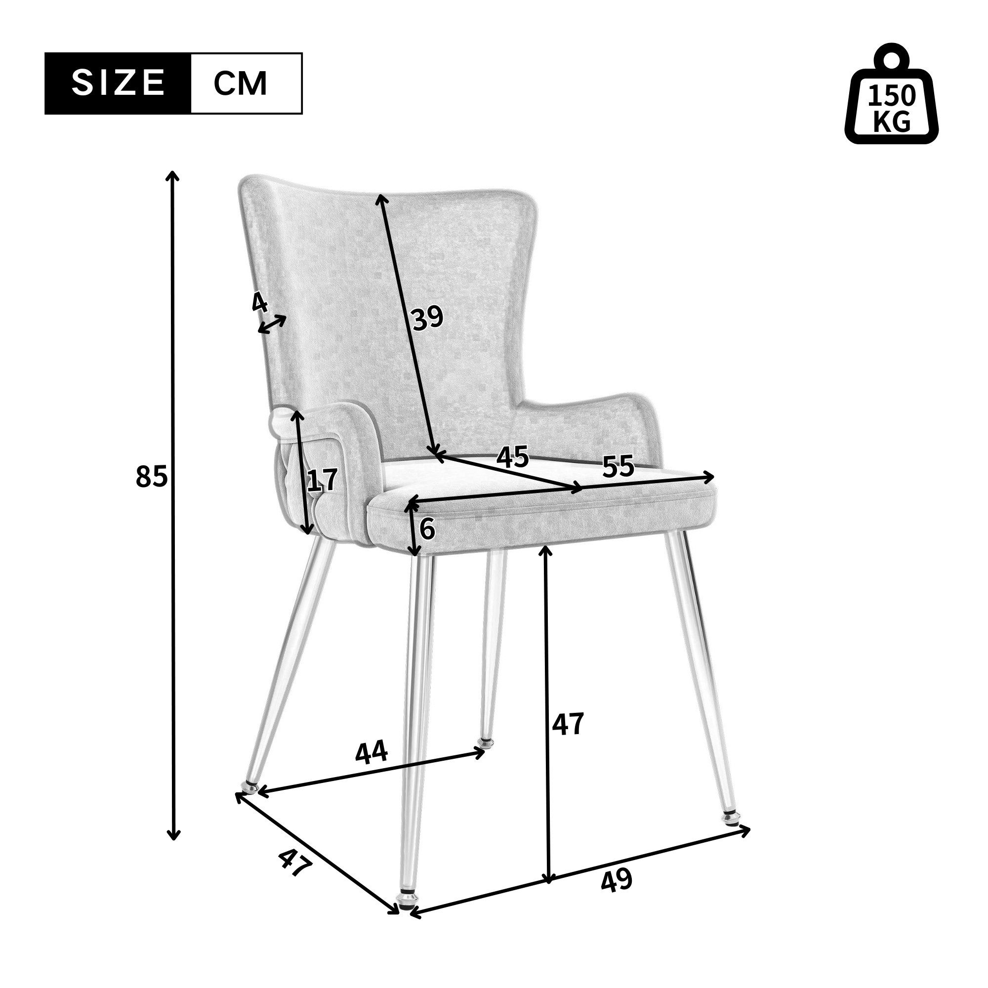 Flieks Esszimmerstuhl (Set, 2 St), 2er günstig online kaufen