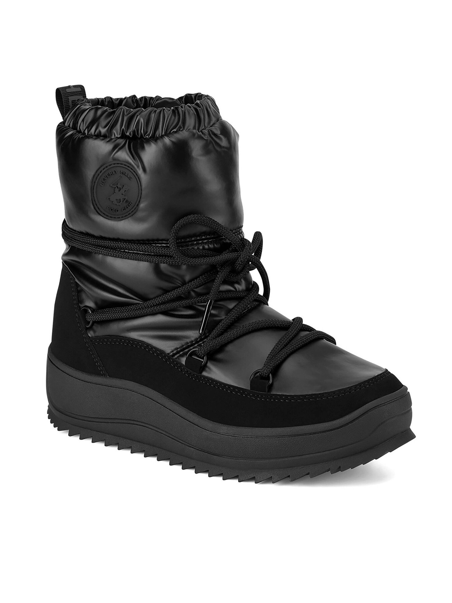 BEVERLY HILLS POLO CLUB Beverly Hills Polo Club Damen-Schneestiefel Schwarz V12-794 Winterstiefel