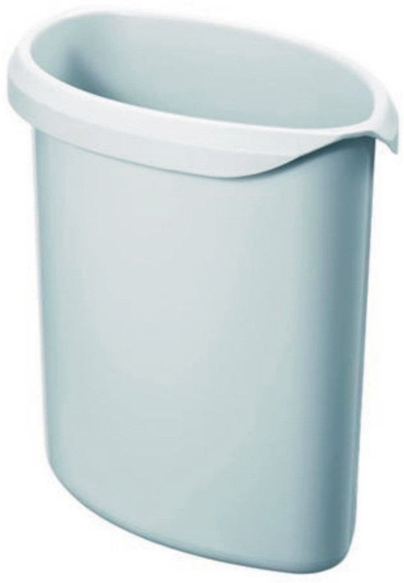 HAN-Bürogeräte Papierkorb Abfalleinsatz 2 Liter für 18130, 18131 u. 18200 lichtgrau (5 Stück)