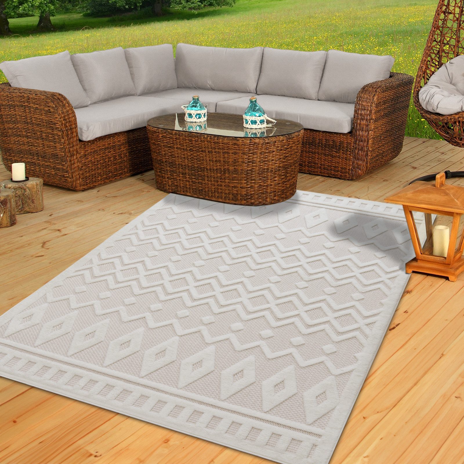 TaCa Home Teppich Outdoor Teppich wetterfest günstig online kaufen