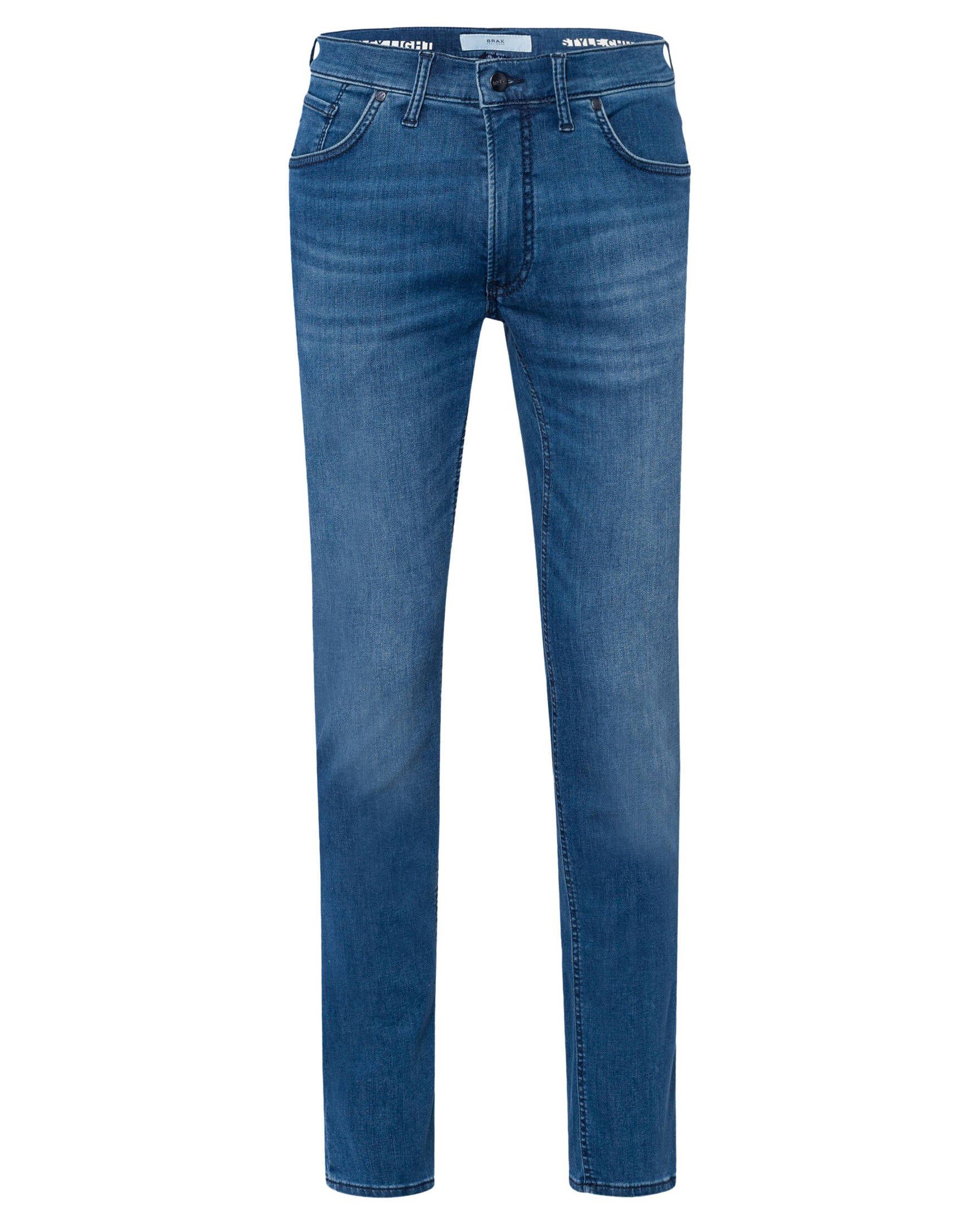 Brax 5-Pocket-Jeans Herren Jeans STYLE CHUCK Modern Fit (1-tlg) bleu (50)