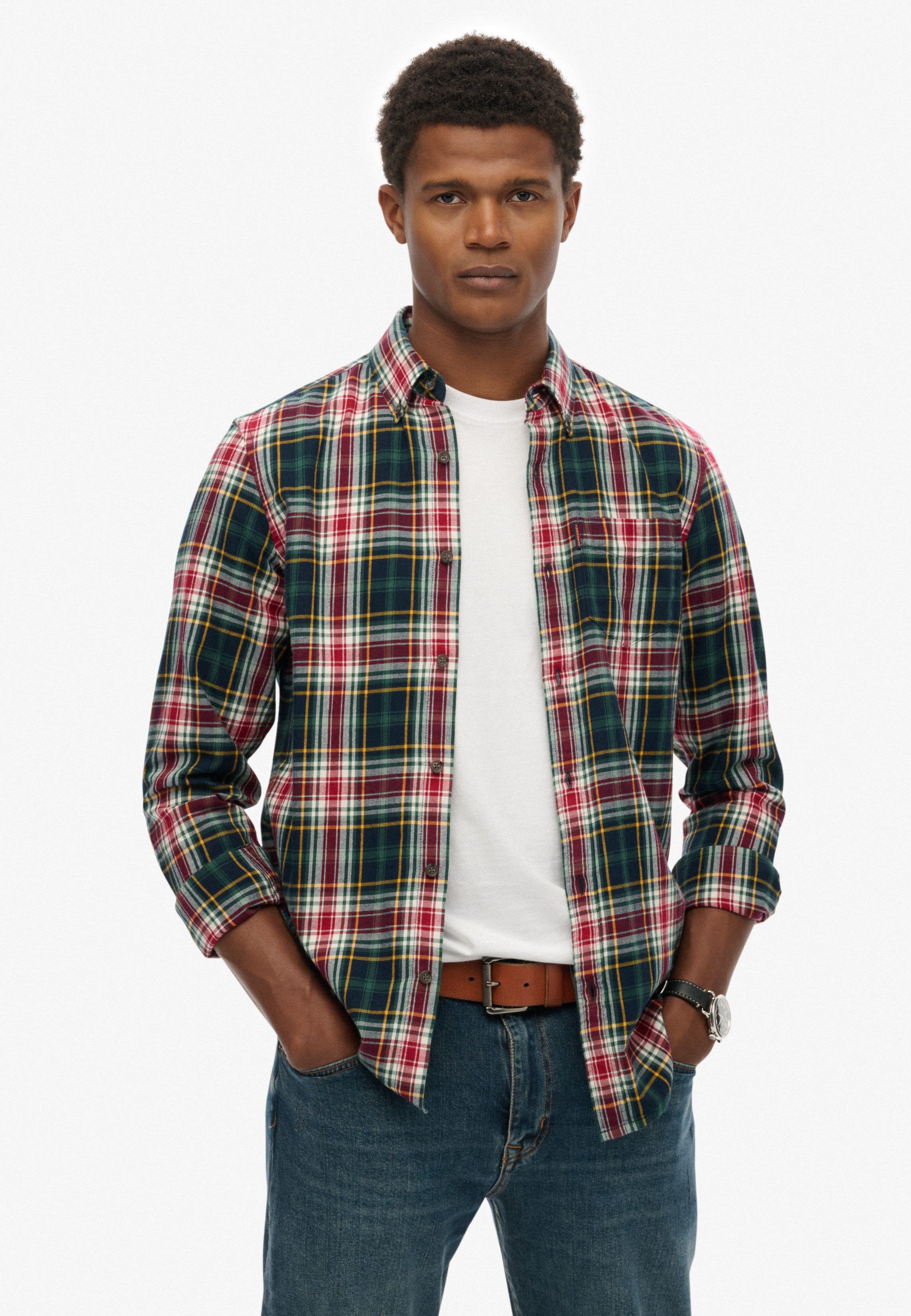 Superdry Langarmhemd VINTAGE CHECK SHIRT günstig online kaufen