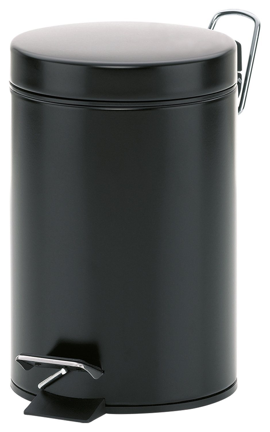 kela Kosmetikeimer GRAPHITO, Kosmetikeimer, Metall, Schwarz, 3 Liter