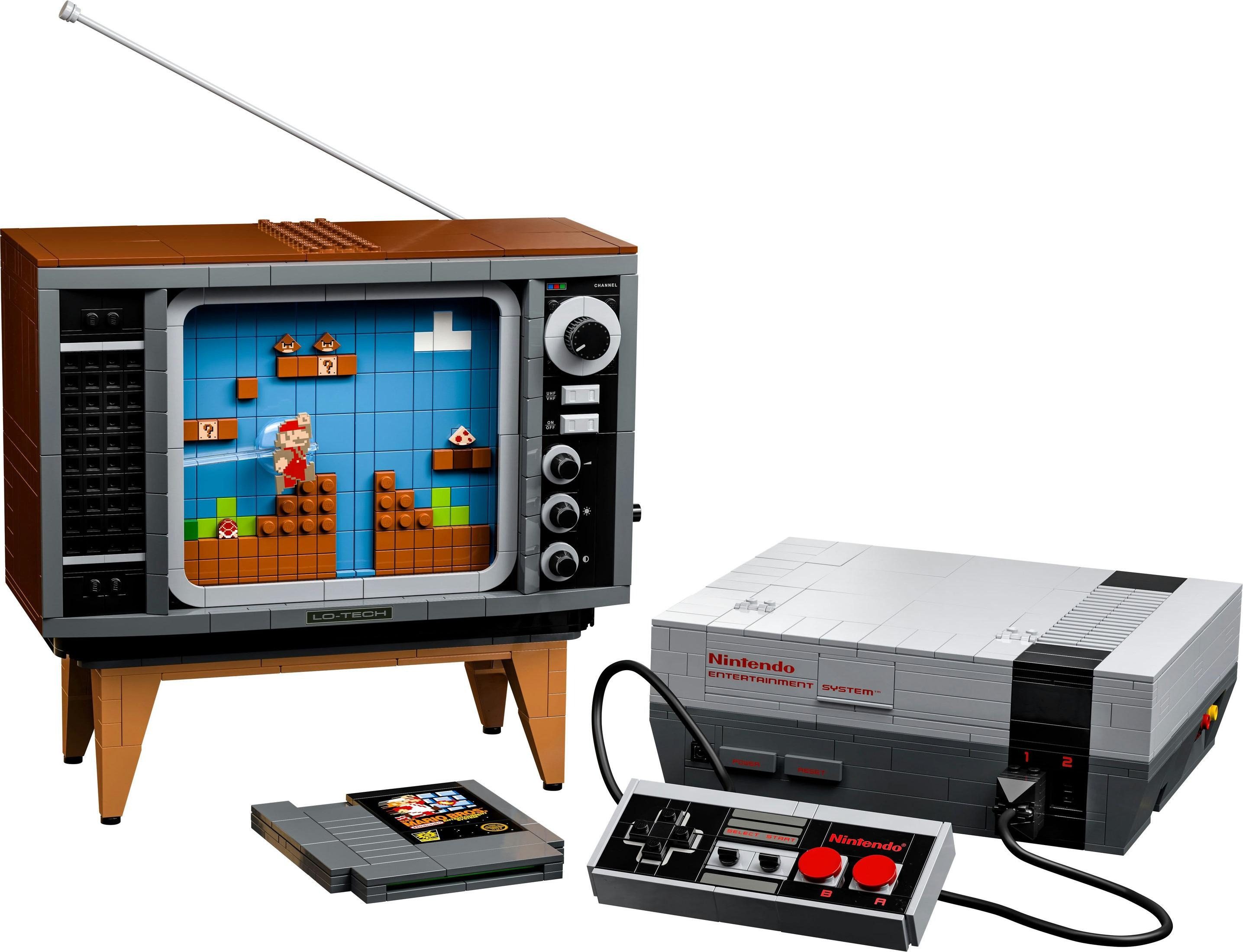 Super Mario - Nintendo Entertainment System NES Retro Gaming Set Spielbausteine