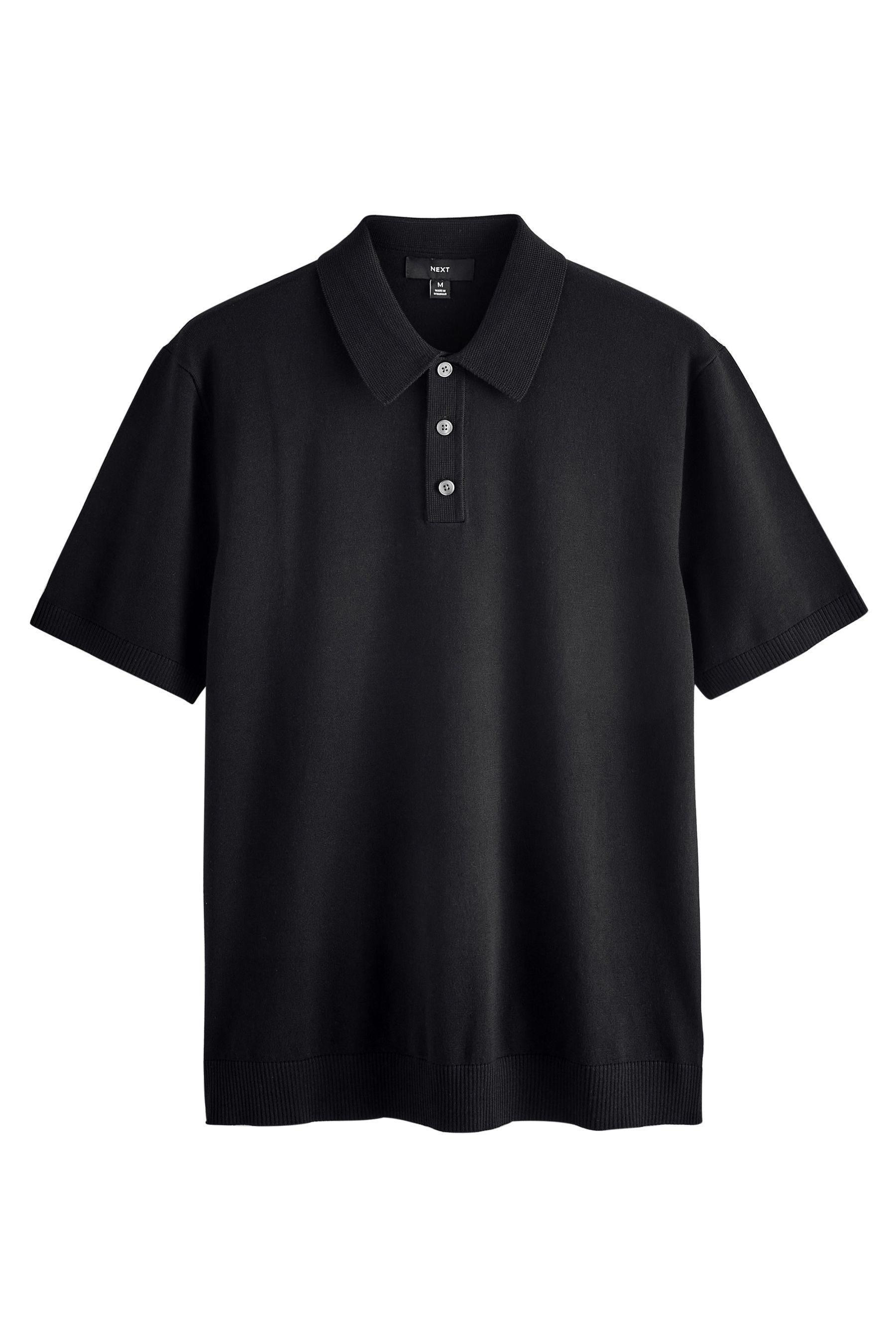 Next Poloshirt Kurzärmeliges Strick-Polohemd im Regular Fit (1-tlg) günstig online kaufen