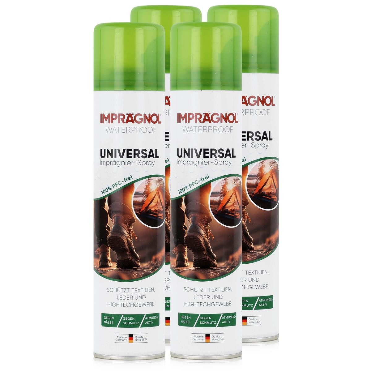 Imprägnol Imprägnol Universal Imprägnier-Spray 400ml schützt Textilien & Leder (Spezialwaschmittel