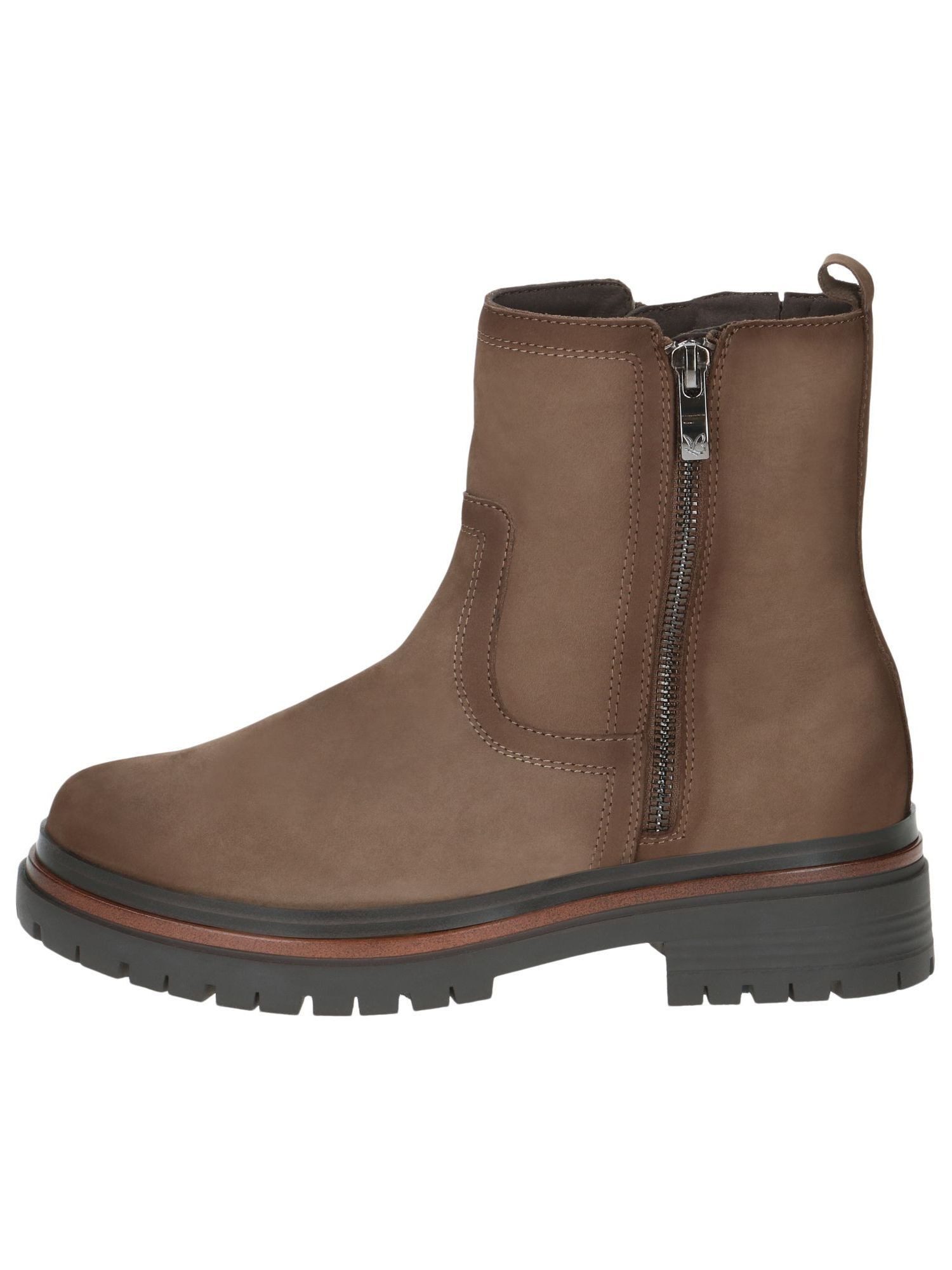 Caprice CAP BlueGrip, CAP Climotion aus Leder kein Absatz Stiefelette CAP BlueGrip