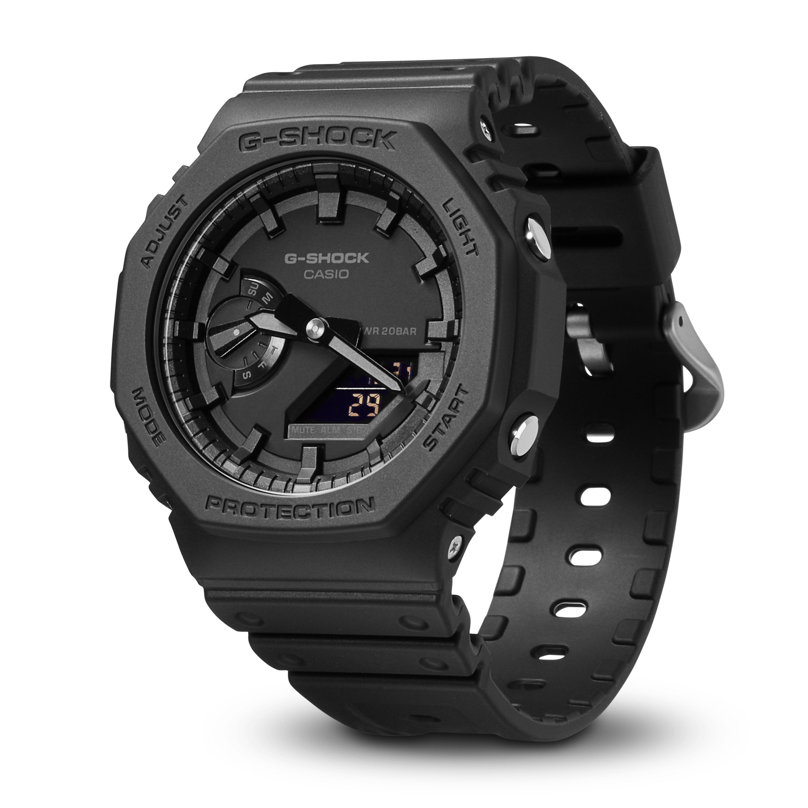 CASIO Quarzuhr Casio G-Shock Armbanduhr GA-2100-1A1ER günstig online kaufen