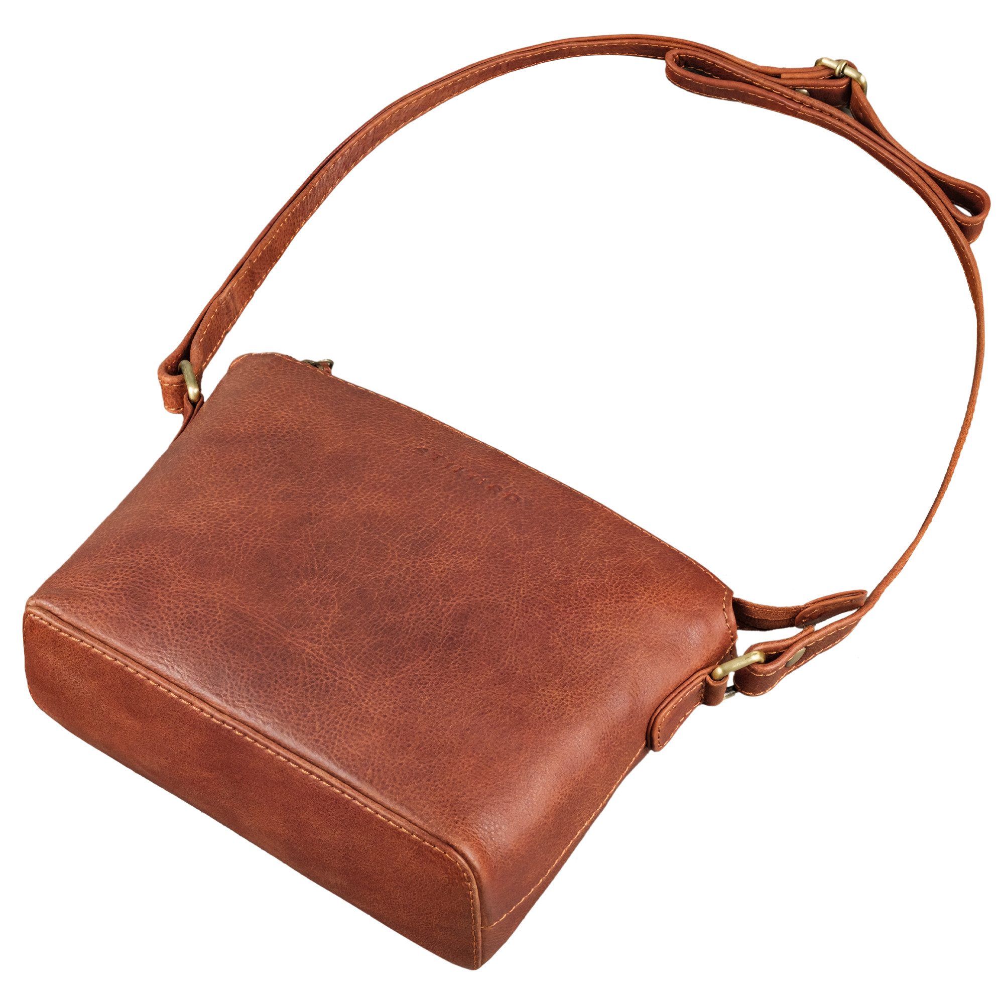 STILORD Handtasche "Melinda" Zeitlose Ledertasche Damen Umhängetasche Klein
