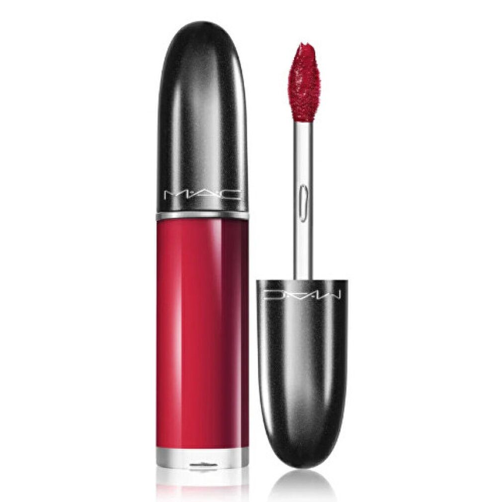 MAC Lippenstift RETRO MATTE flüssige Lippenfarbe #metallic rose5