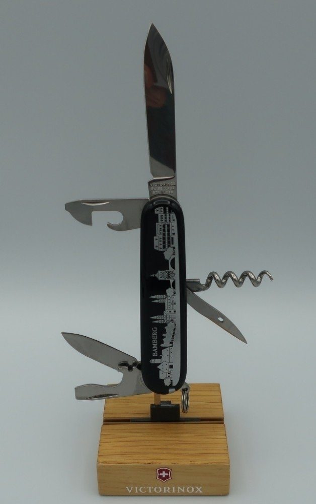 Victorinox Taschenmesser Victorinox Spartan Bamberg Taschenmesser mit 12 Funktionen in schwarz