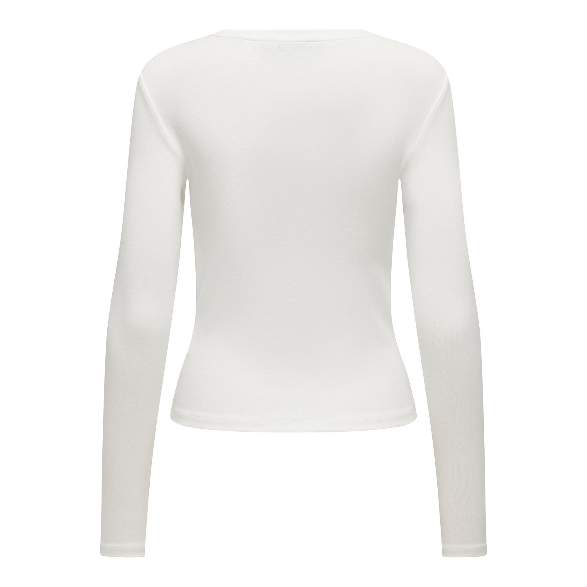 ONLY T-Shirt Damen Longsleeve 3er Pack Baumwolle (Packung, 3er Pack)